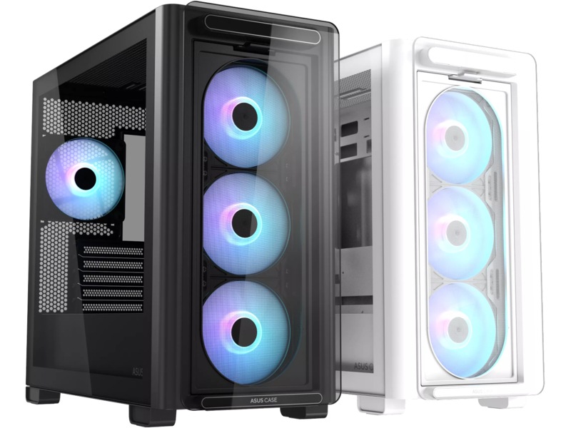 Asus A23 Plus ARGB micro-ATX (sort) Mini/Micro/Nano tower