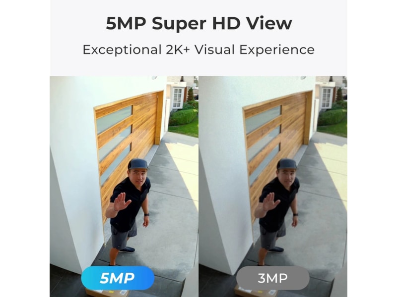 Reolink Home Hub med 4x Argus 3 pro kamera Overvåkningskameraer