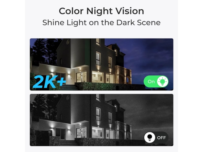 Reolink Home Hub med 4x Argus 3 pro kamera Overvåkningskameraer
