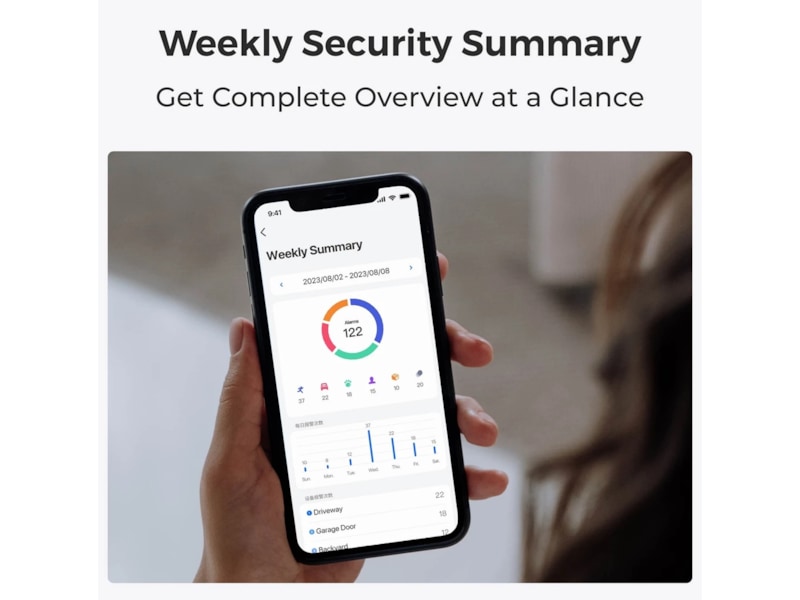 Reolink Home Hub med 2x B310 overvåkningskamera Overvåkningskameraer