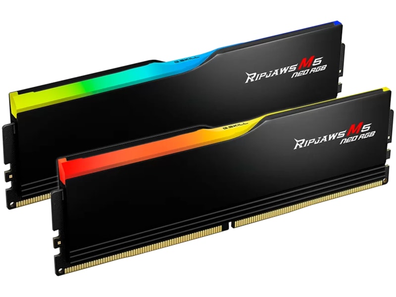G.Skill Ripjaws M5 NEO 6000MHz DDR5 32GB RGB (sort) Minnebrikker
