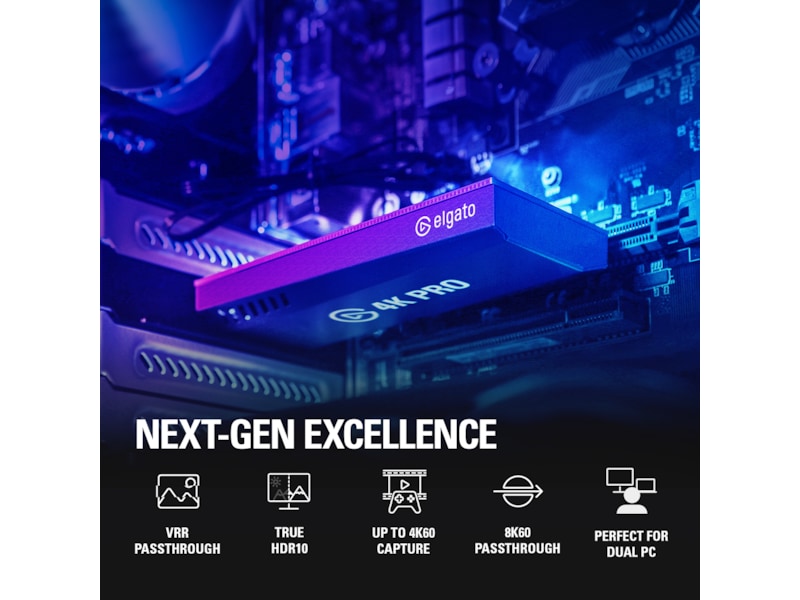 Elgato Game Capture 4K Pro Capture & streaming