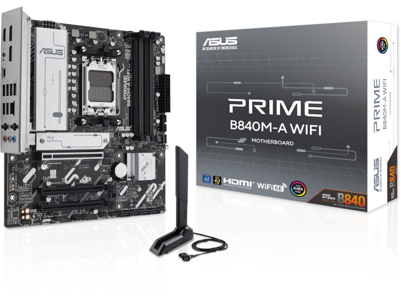 ASUS PRIME B840M-A WIFI Hovedkort AMD Socket