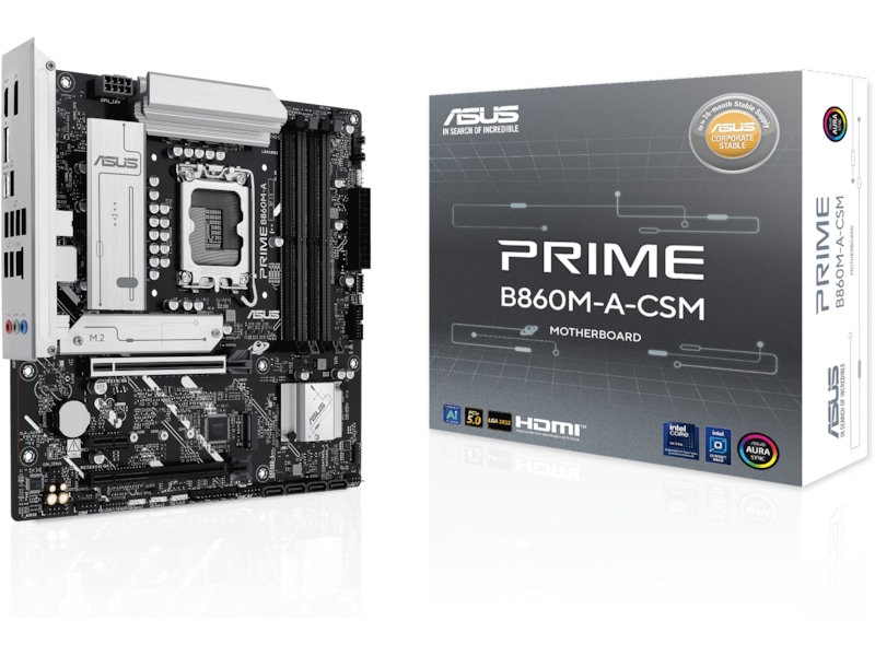 ASUS PRIME B860M-A-CSM Hovedkort Intel Socket