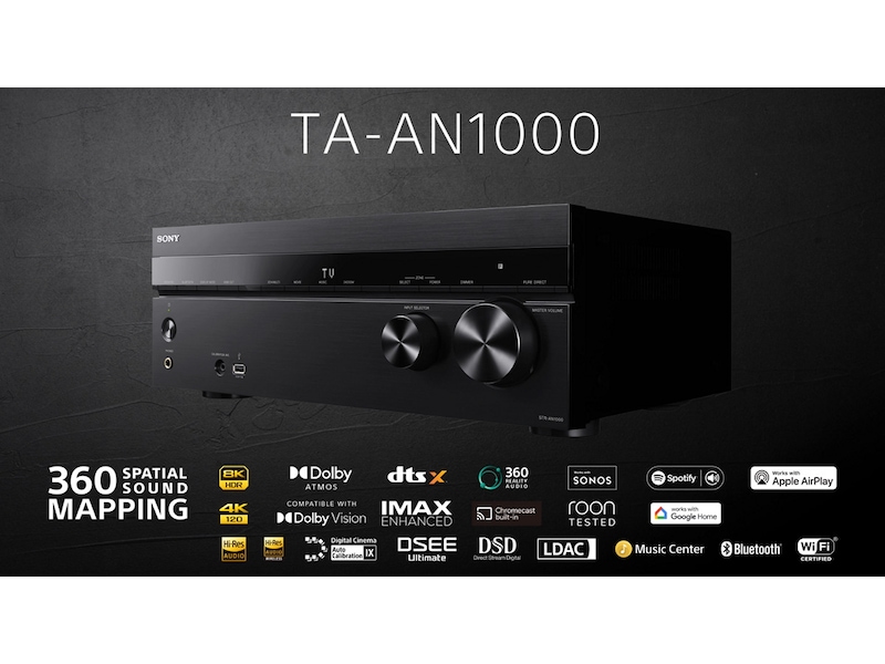 Sony TA-AN1000 - 7.2-kanals AV-hjemmekinoforsterker Receivere