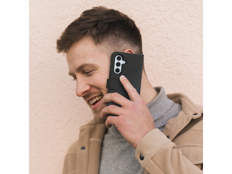 iiglo Galaxy A36 Lommebokdeksel (sort) Mobildeksel