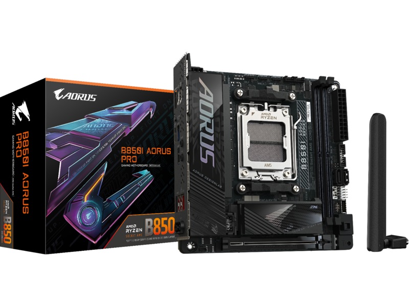 Gigabyte B850I AORUS PRO Hovedkort AMD Socket
