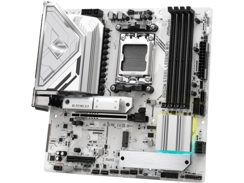 ASRock B850M Steel Legend WiFi Hovedkort AMD Socket