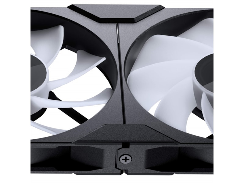 Phanteks M25 Gen2 140mm DRGB Reversed Vifte 3pk (sort) Vifter