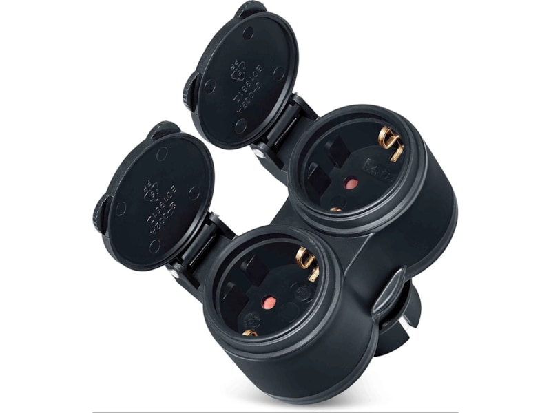 Andersson Splitter Plug strømforgrener Skjøtekabel & forgrener