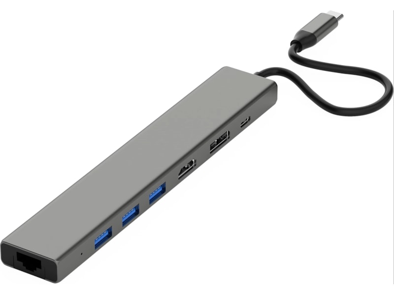 Andersson USB-H3410 7-i-1 usb hub Dockingstasjon & USB-HUB