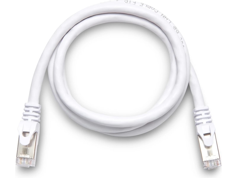 Andersson Nettverkskabel Cat6a 1m (hvit) Nettverkskabler