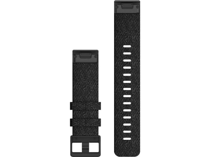 Garmin QuickFit Flettet nylonreim 22mm (sort) Reim