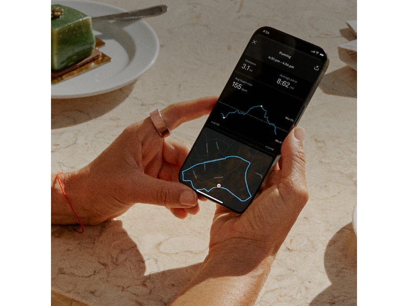 Oura Ring 4 Smart Ring str. 8 (rosegull) Smart ring