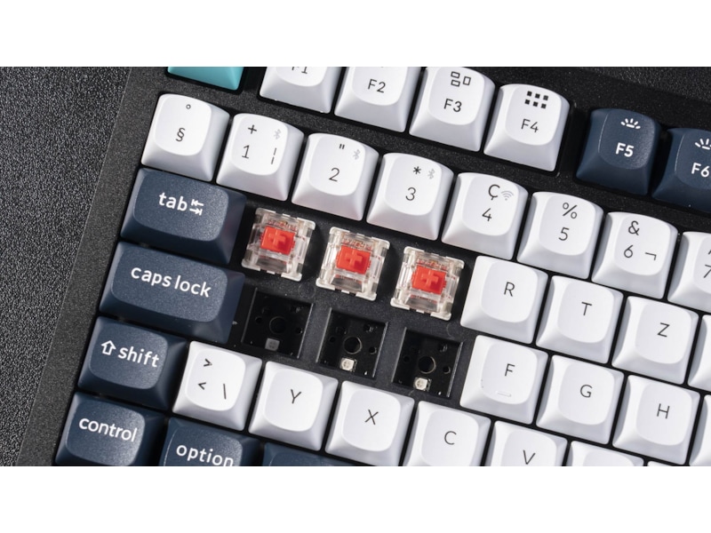 Keychron Q3 MAX 80% Trådløst Tastatur Brown Switches -B-Grade Demo tastatur