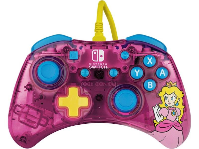 PDP Rock Candy Wired Controller - Peach Tilbehør til spillkonsoller