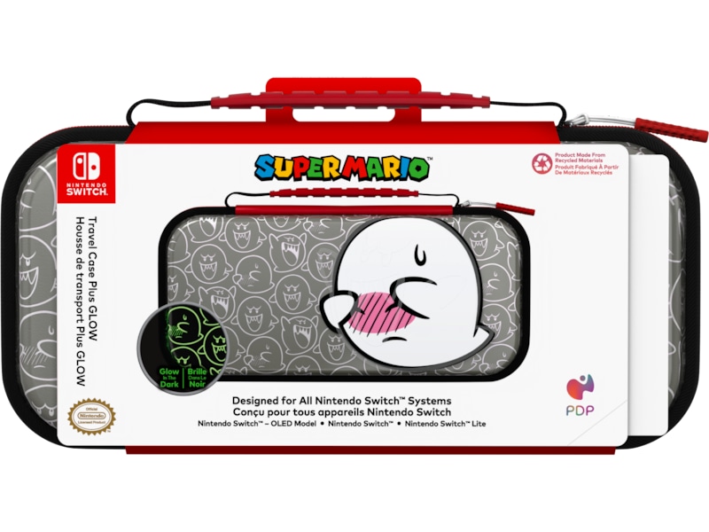 PDP NSW Travel Case Plus GLOW (Boo Hoo) Tilbehør til spillkonsoller