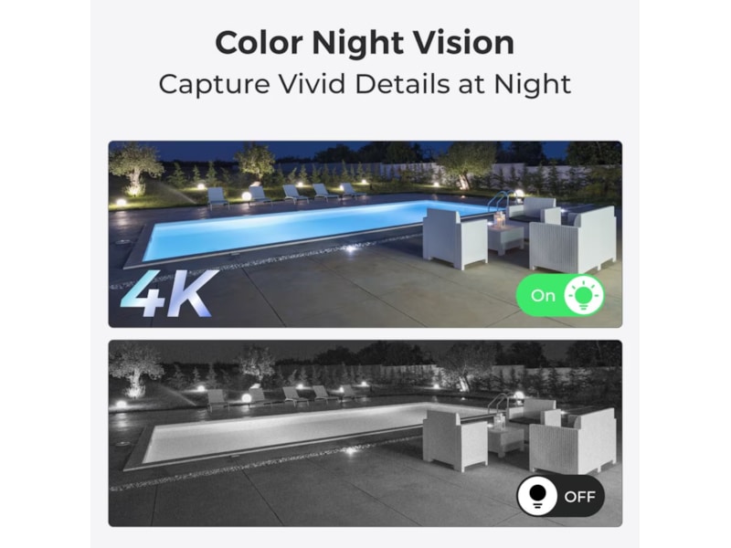 Reolink Home Hub med 2x Argus 3 Ultra 4K-kamera Overvåkningskameraer