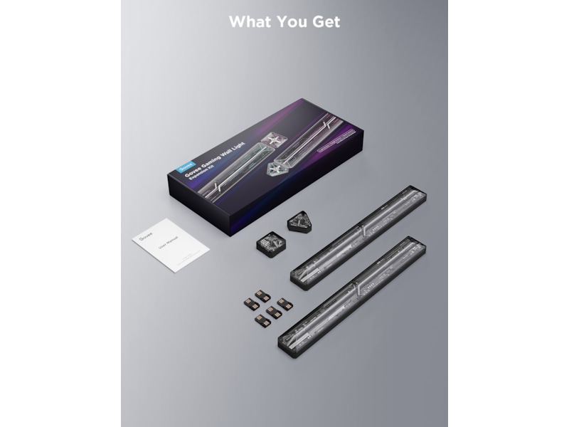 Govee Gaming Wall Light utvidelseskit Led strips & underholdning