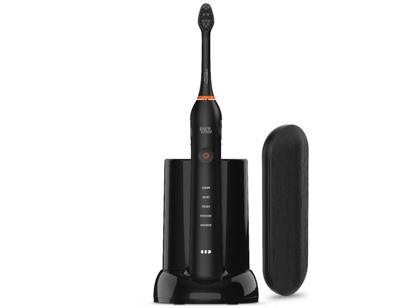Puresense Dental C Sonic Enhanced Bundle (sort) Elektriske tannbørster