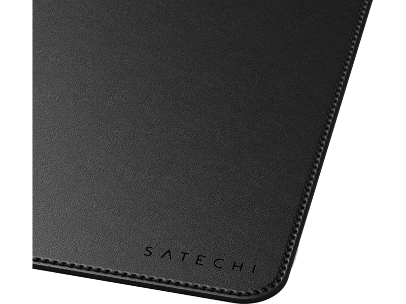 Satechi Vegan-Leather Premium Skrivebordsmatte (sort) Musematte