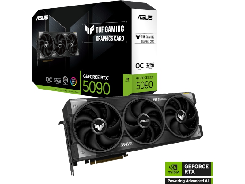 ASUS TUF Gaming GeForce RTX 5090 OC Skjermkort