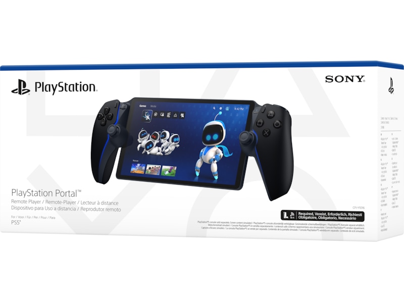 PlayStation Portal Remote Player (Midnight Black) Tilbehør til spillkonsoller