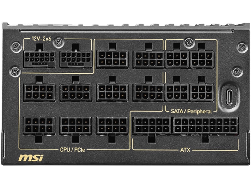 MSI MEG Ai1600T PCIE 5 PSU Enheter