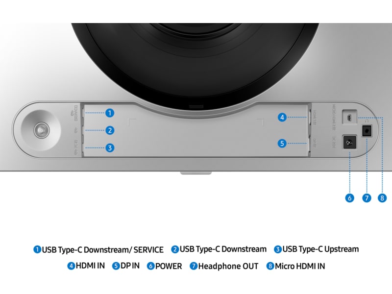 Samsung 49" Odyssey G9 curved gamingskjerm 49DG912 Gamingskjermer