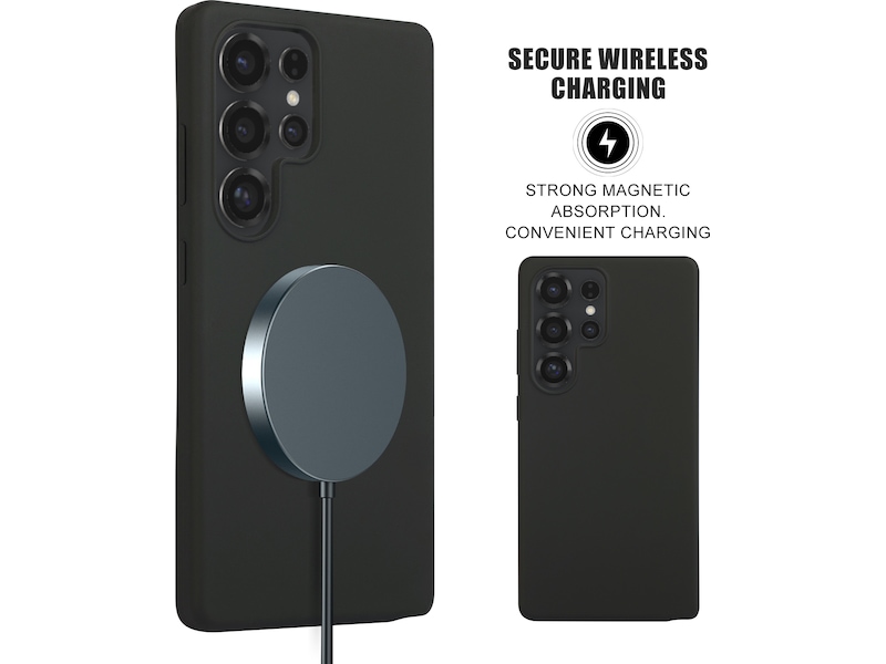 iiglo Galaxy S25 Ultra deksel (sort) Mobildeksel