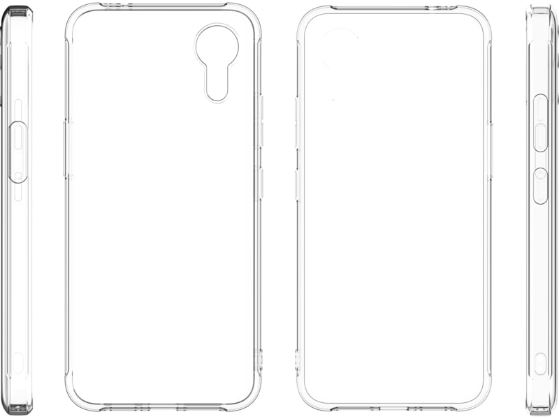iiglo Galaxy Xcover 7 Pro Clear Case (gjennomsiktig) Mobildeksel