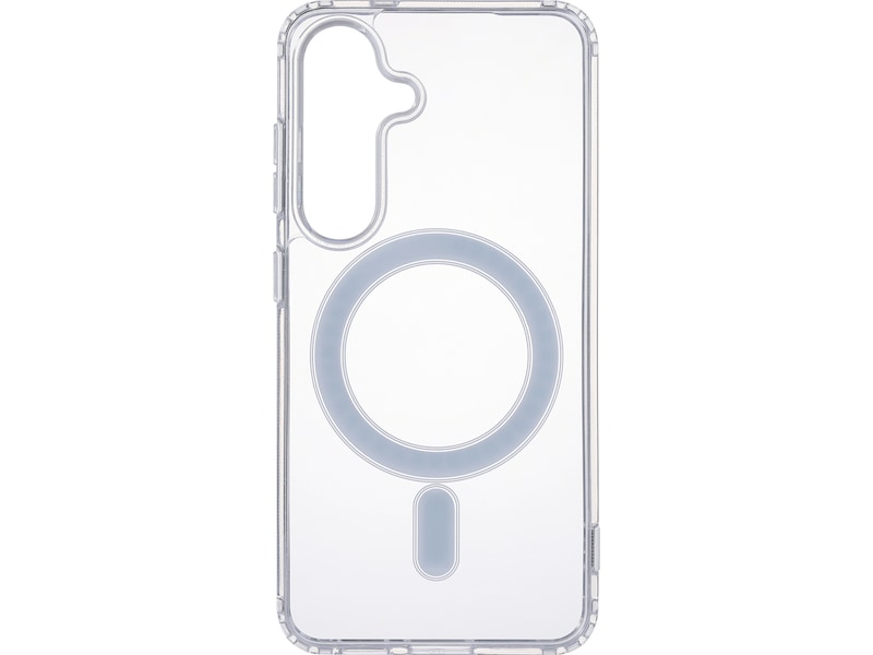 iiglo Galaxy S25 Magnetic Silikondeksel (gjennomsiktig) Mobildeksel