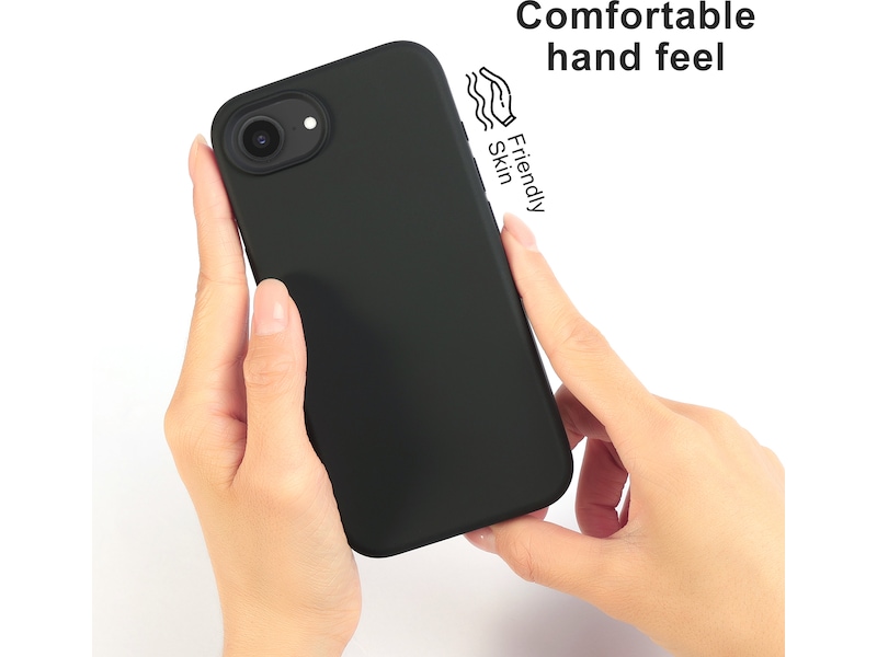 iiglo iPhone 17e / 16e Magnetic deksel (sort) Mobildeksel