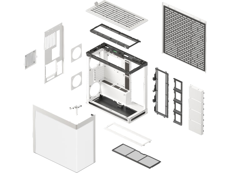 HAVN HS 420 Mid Tower (hvit) Midi tower