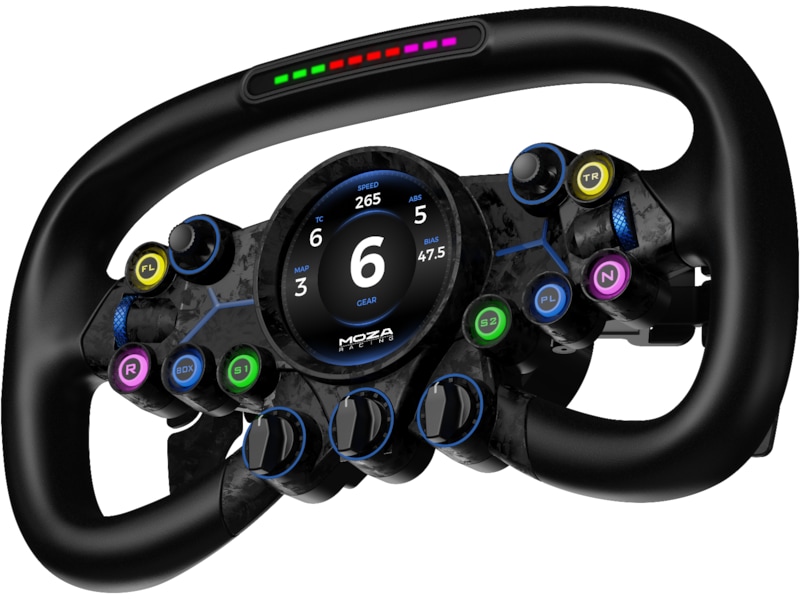 MOZA Vision GS ratt 31cm Ratt og pedaler