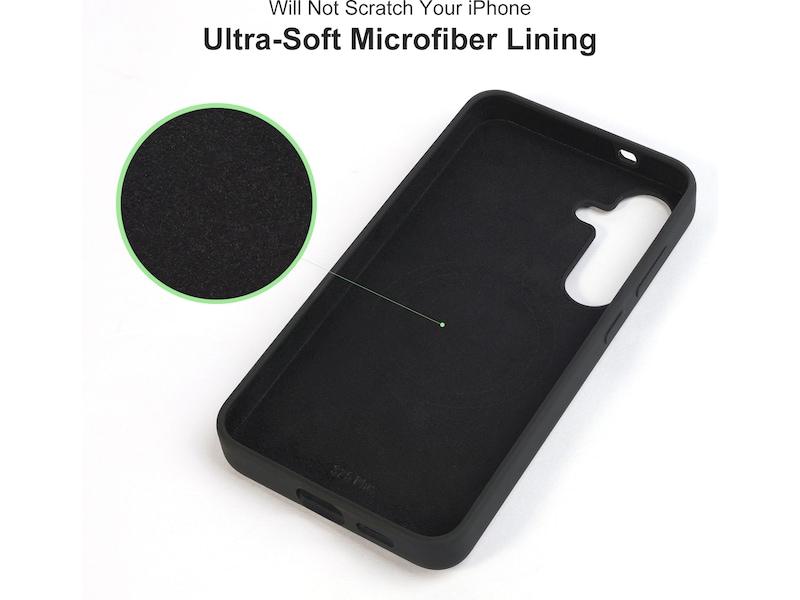 iiglo Galaxy S25+ Magnetic deksel (sort) Mobildeksel