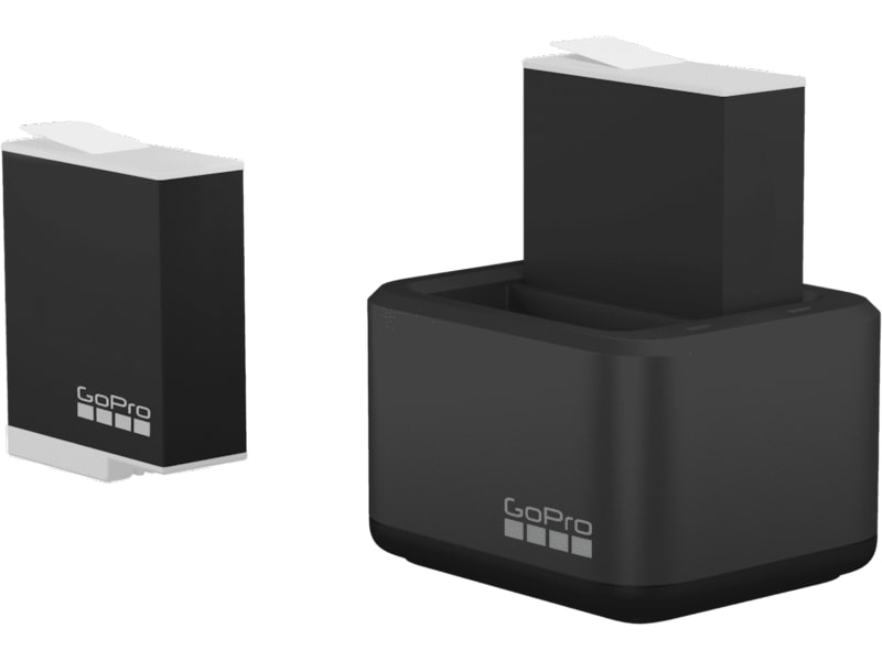 GoPro Dual Battery Charger m/ 2 Enduro batteri Kamerabatteriladere
