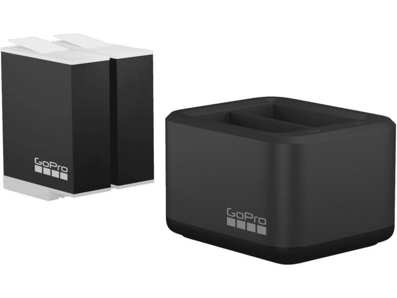 GoPro Dual Battery Charger m/ 2 Enduro batteri Kamerabatteriladere