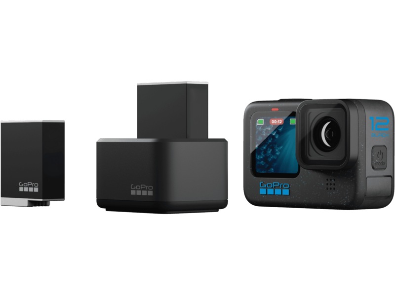 GoPro Dual Battery Charger m/ 2 Enduro batteri Kamerabatteriladere