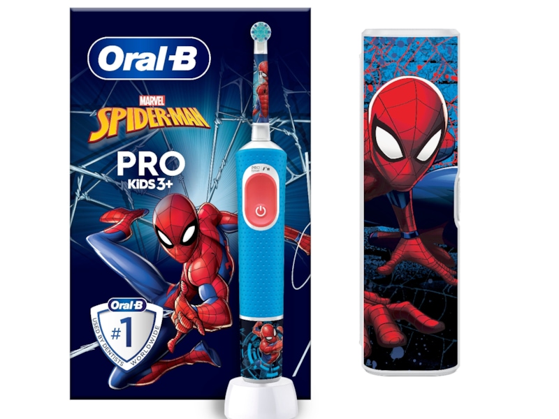 ORAL-B Vitality Pro Kids Elektrisk tannbørste (spiderman) Elektriske tannbørster