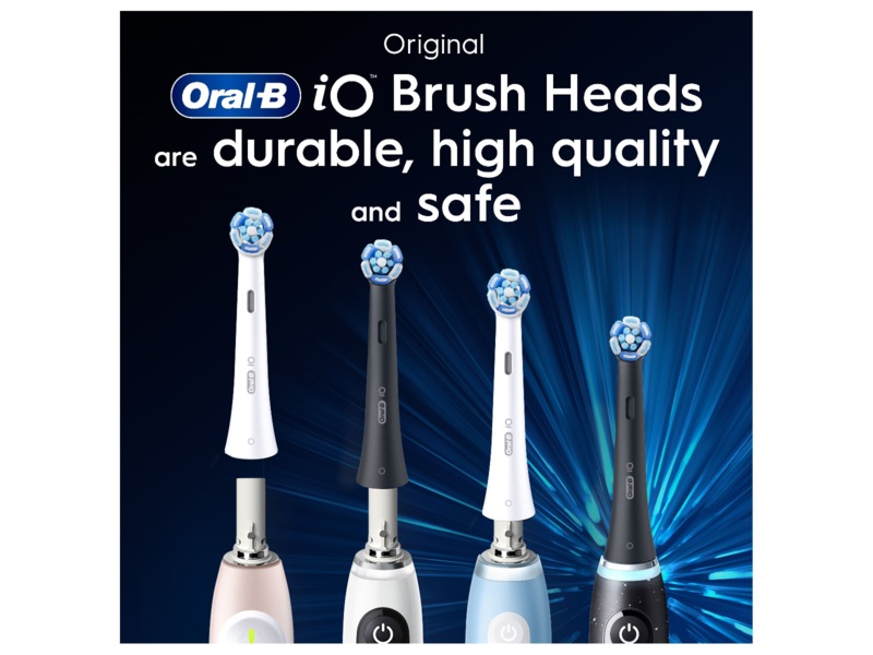 Oral-B iO Ultimate Clean Børstehoder 6 stk (sort) Tannbørstehoder