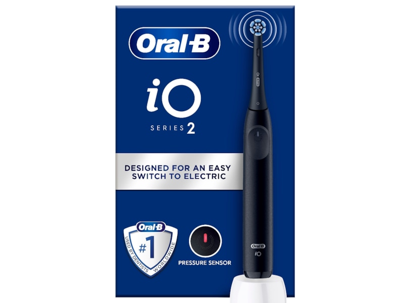 ORAL-B iO2 Series Elektrisk tannbørste (Night Black) Elektriske tannbørster