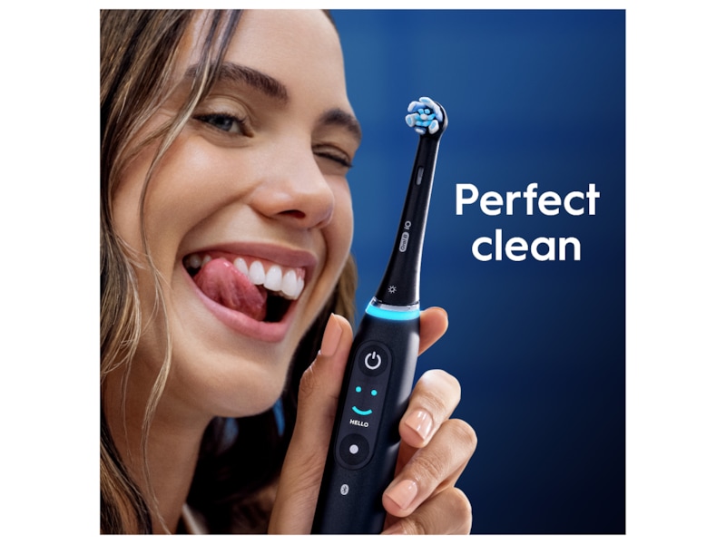 Oral-B iO Ultimate Clean Børstehoder 3 stk (sort) Tannbørstehoder
