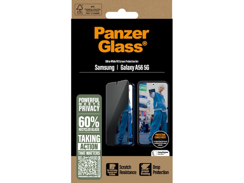 PanzerGlass Galaxy A56 5G Privacy skjermbeskytter Skjermbeskytter