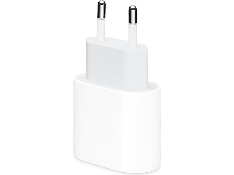 Apple 20W USB-C Vegglader (hvit) Mobilladere