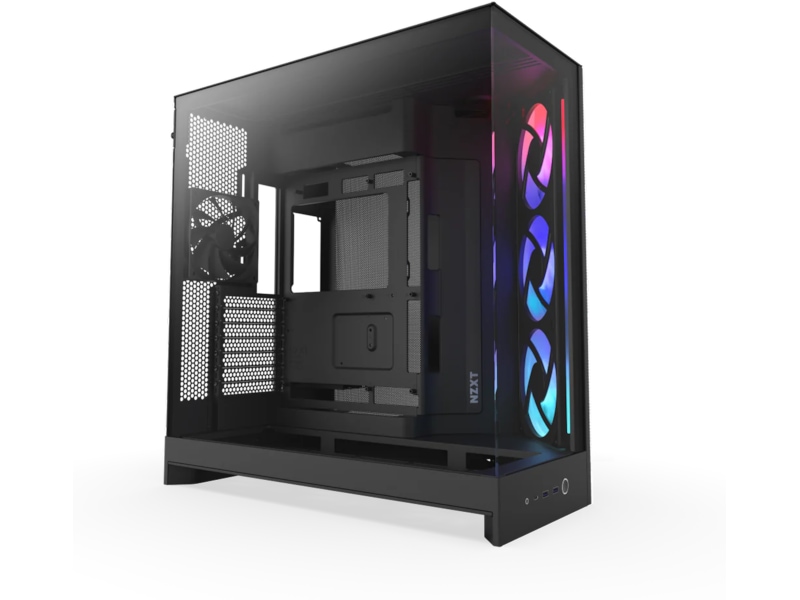 NZXT H9 Flow RGB Mid Tower (sort) Midi tower