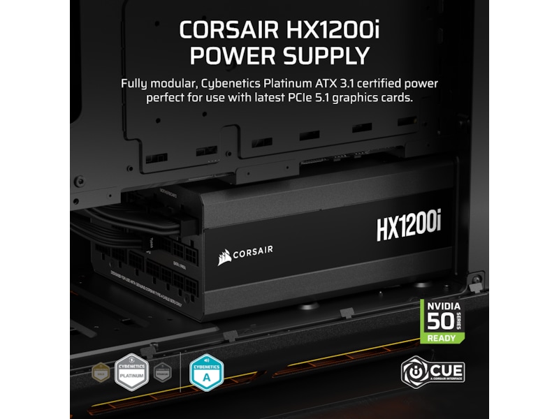 Corsair HXi Series HX1200i PSU (sort) Enheter