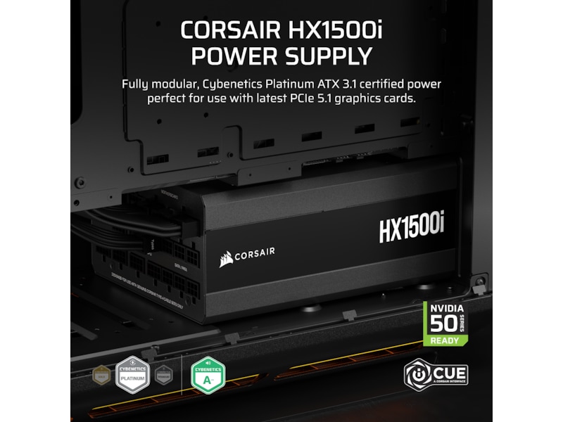 Corsair HXi Series HX1500i PSU (sort) Enheter