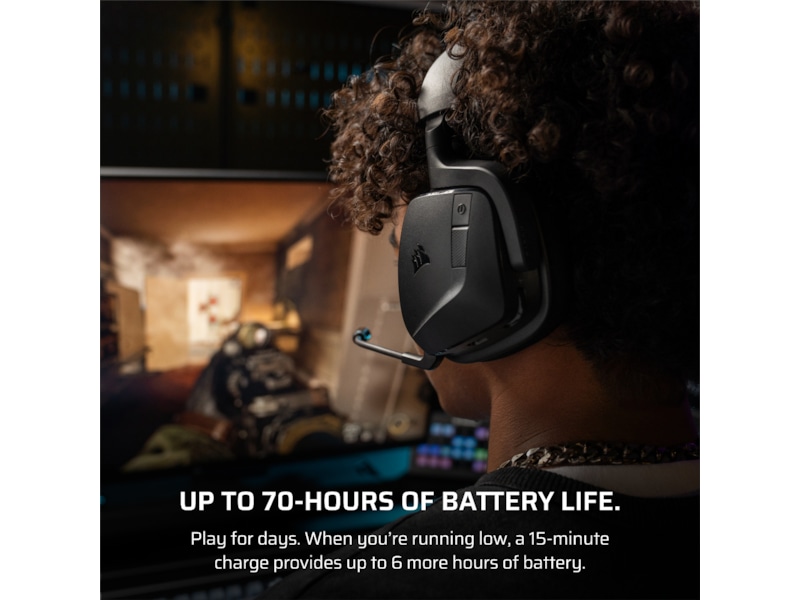 Corsair Void Wireless V2 trådløst headset (carbon) Gamingheadset