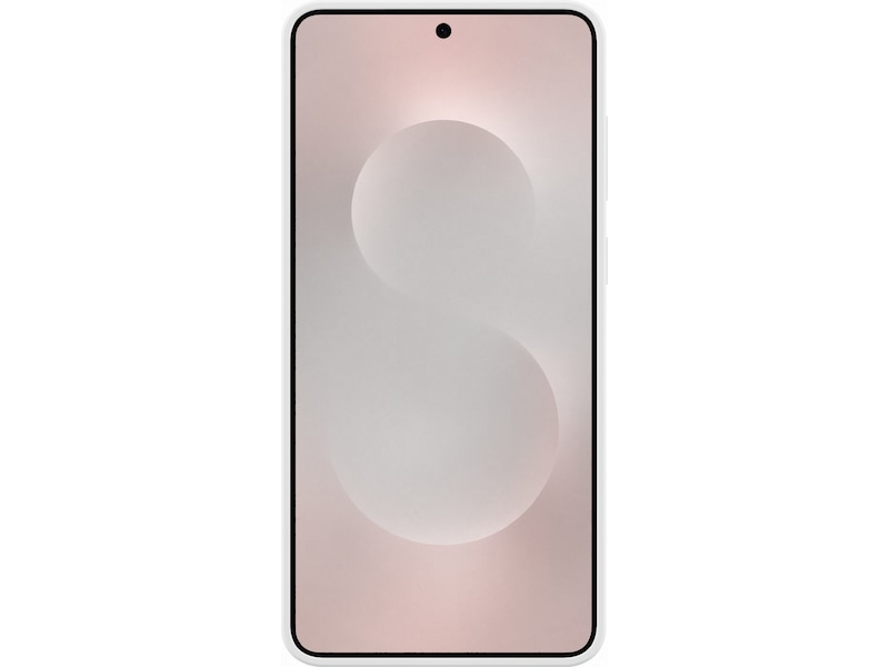 Samsung Galaxy S25 Edge Silikondeksel (lys grå) Mobildeksel